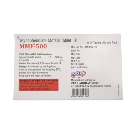 MMF 500mg Tablet