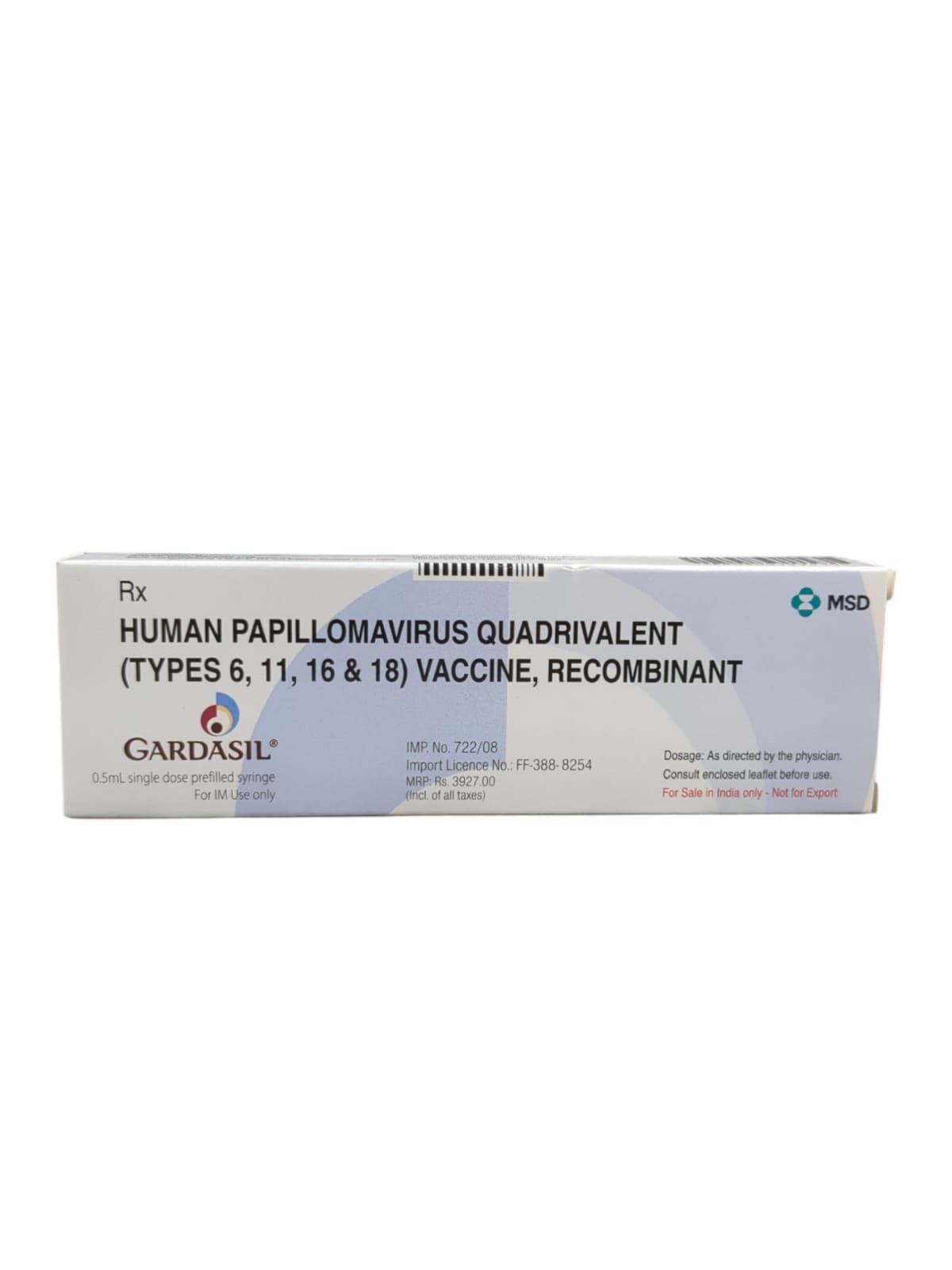 Gardasil 0.5ML Injection