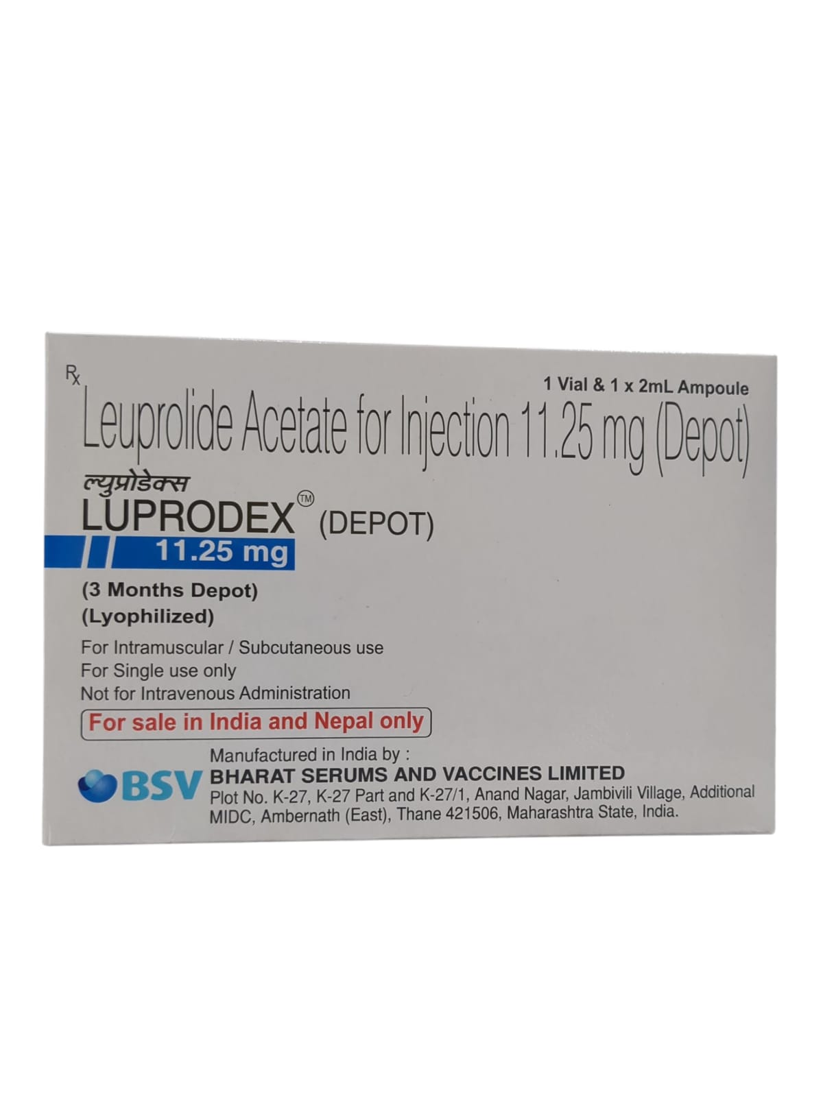 Luprodex 11.25mg Injection