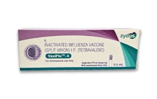Vaxiflu - 4 0.5ml Injection