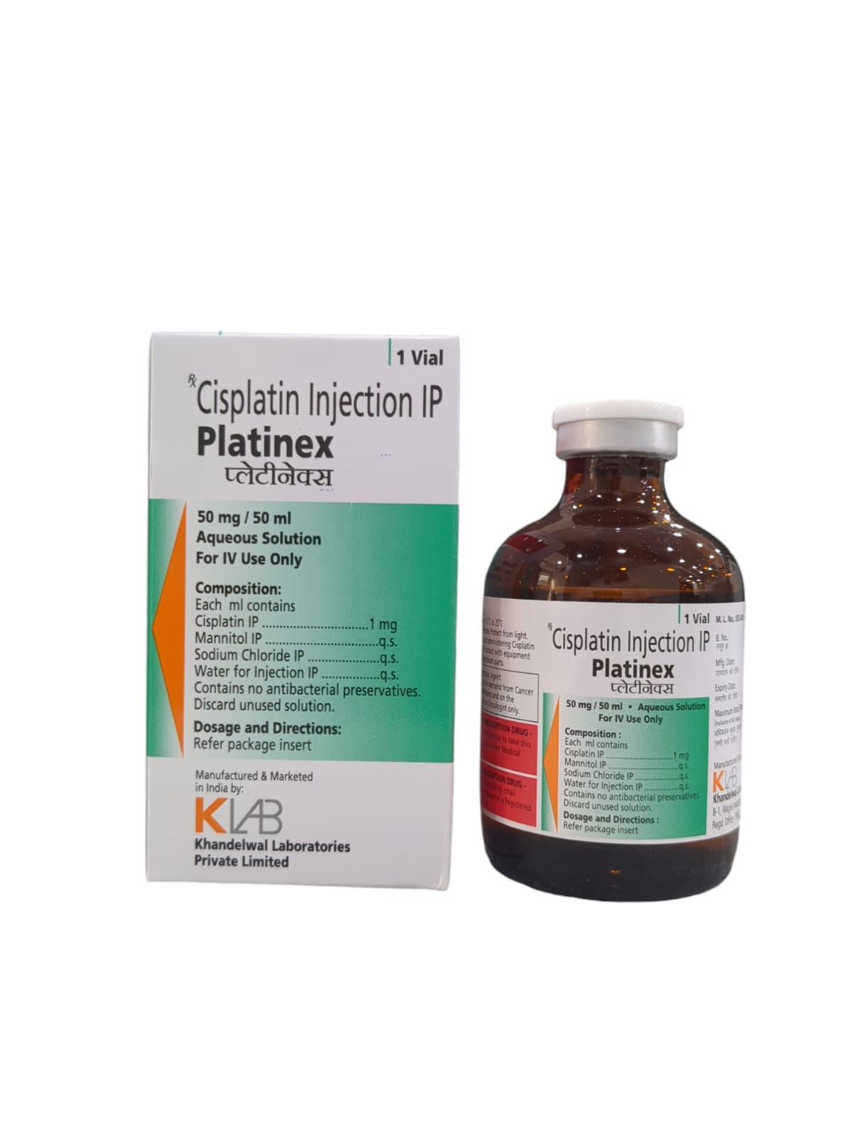 Platinex 50mg Injection