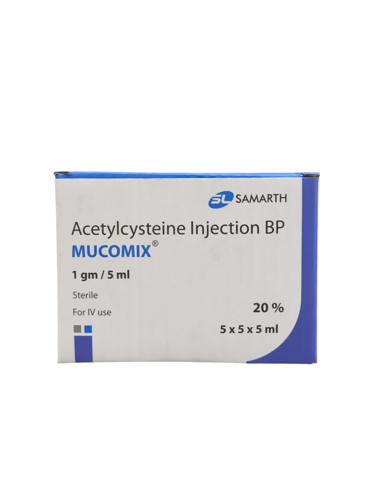 Mucomix 1gm/5ml Injection