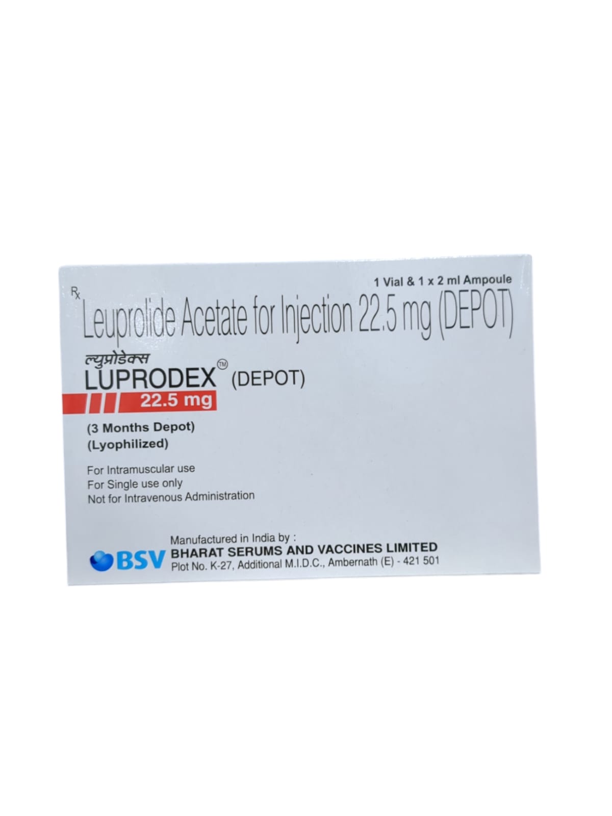 Luprodex 22.5MG injection